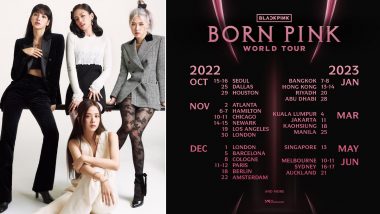 BLACKPINK Announce Their Schedule for ‘Born Pink’ World Tour (View Pic)
